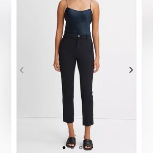 Vince‎ Cigarette Trouser Black 14